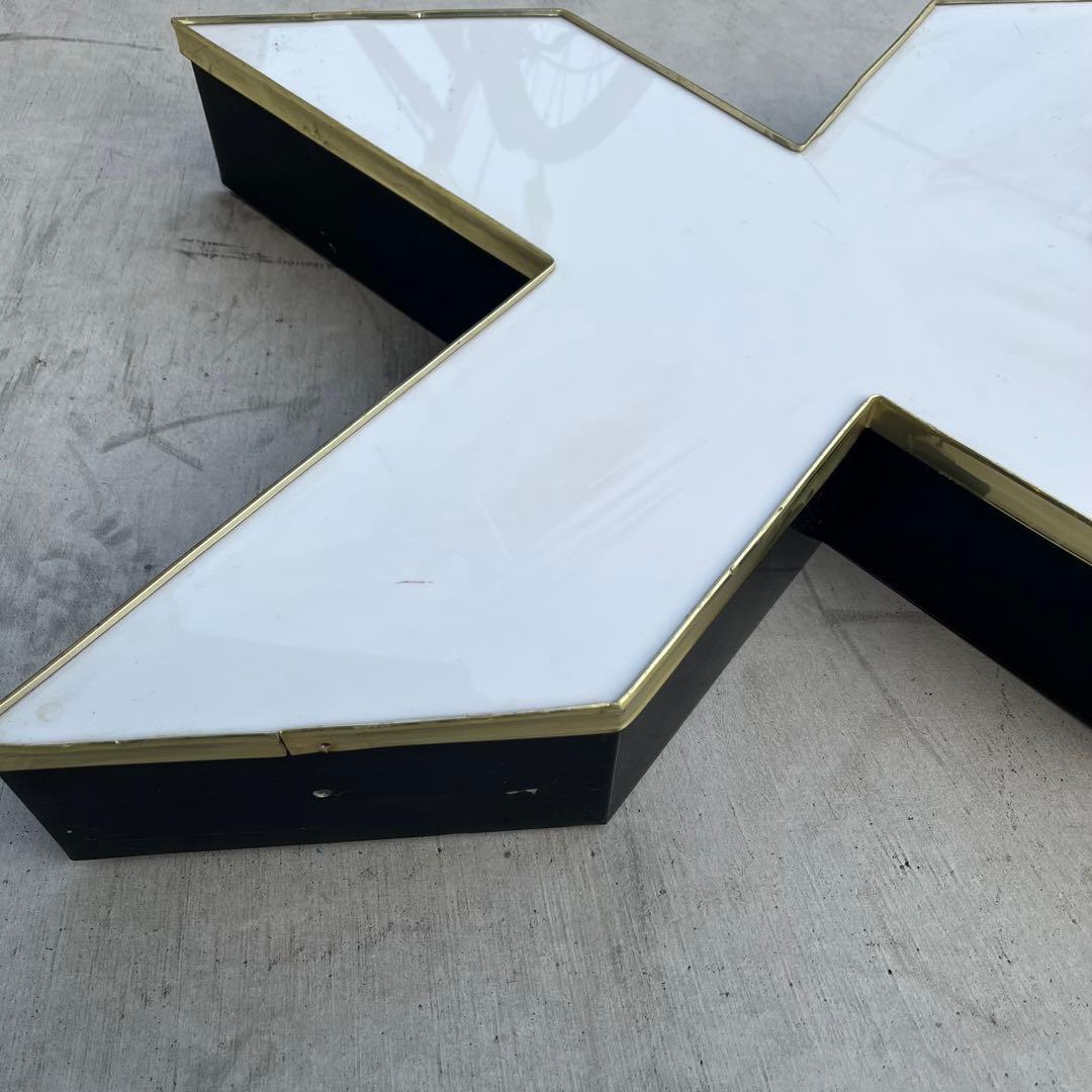 X 看板 アルファベット レターサイン 文字 アメリカ ビンテージ アンティーク