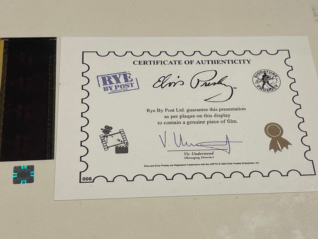 エルヴィス プレスリー まとめ売り 写真 スタンプ 時計 フィルムセル