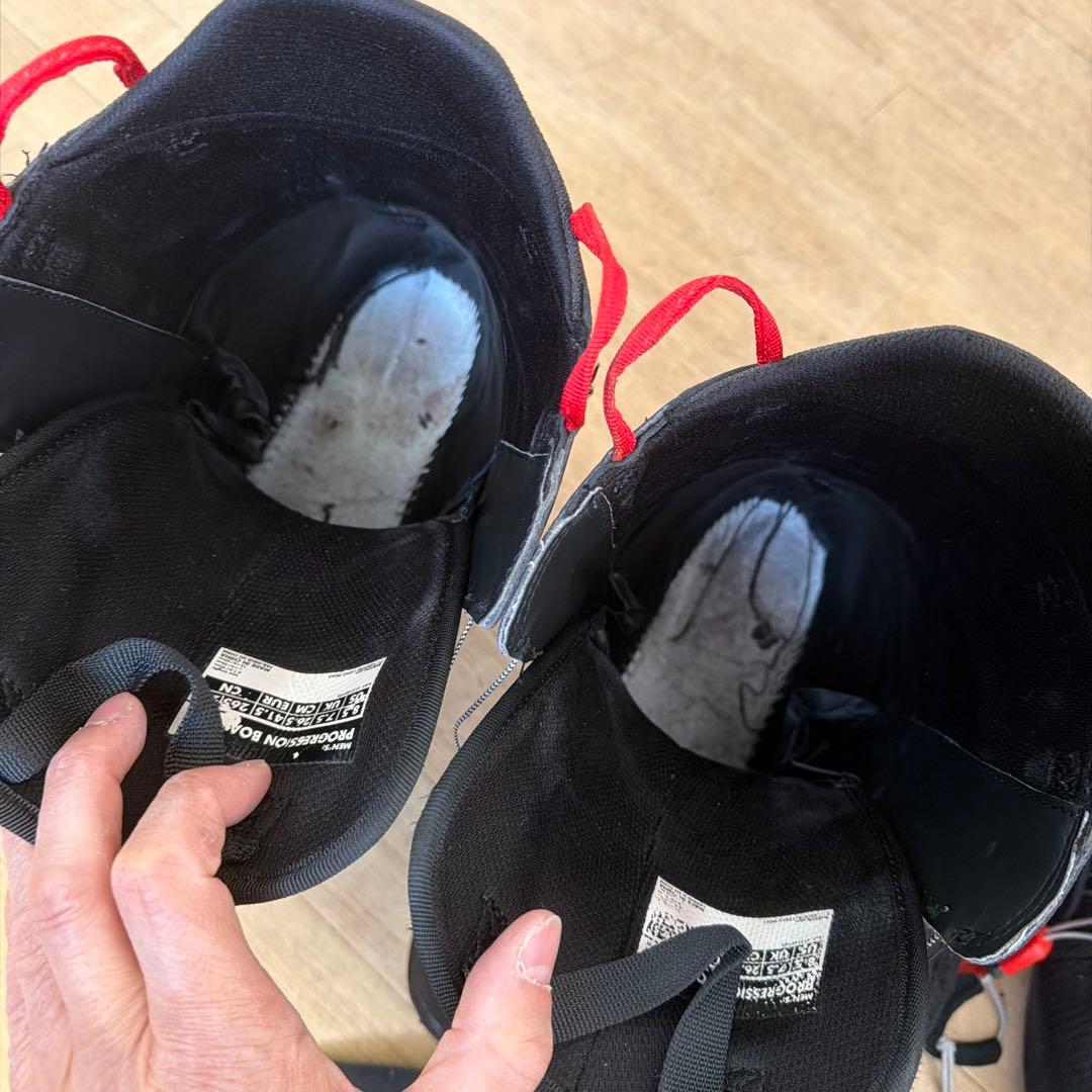 足首に優しい！ナイロンレース BOA ブーツ！ バートン 26.5cm 簡単脱着