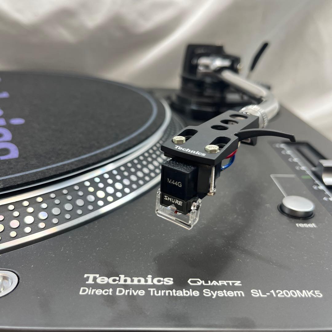 Technics SL-1200MK5 ターンテーブル shure m44g ②