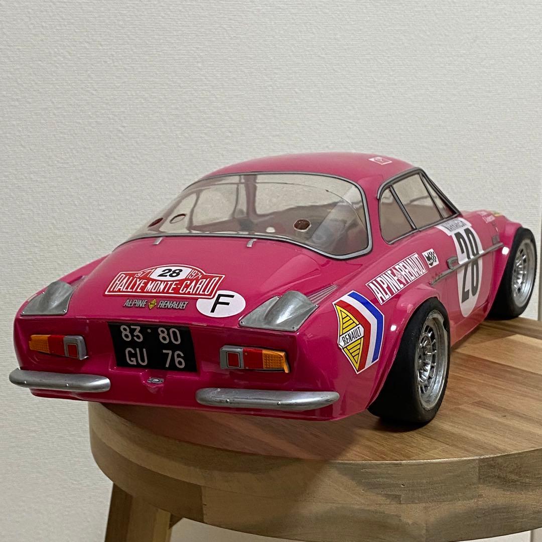 当時物　タミヤ 1/10 アルピーヌA110 塗装済み未走行ボディ