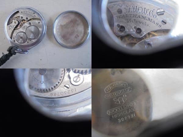 AKa6836　WALTHAM　ウォルサム　アンティーク　懐中時計　ヴィンテージ