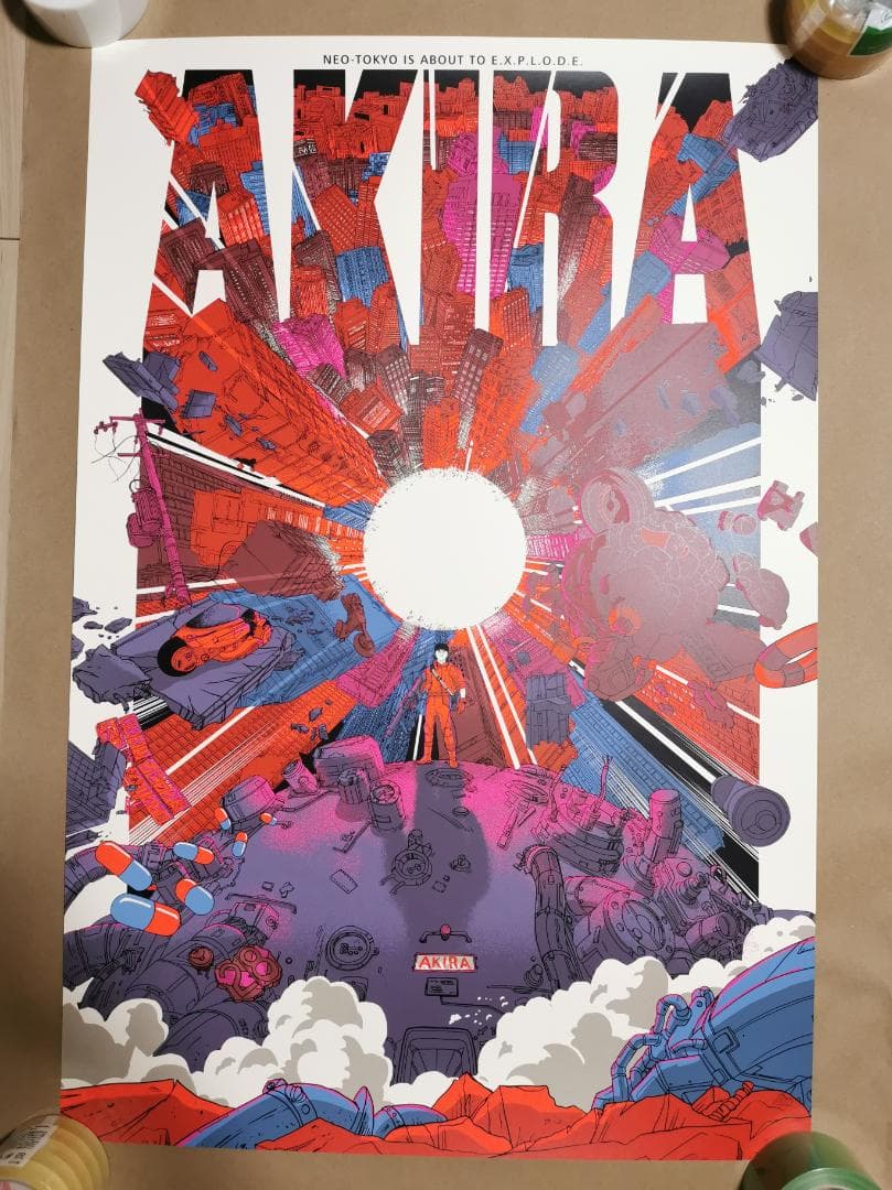 アキラ（Akira）・特大ポスター（100枚限定版、大友克洋）