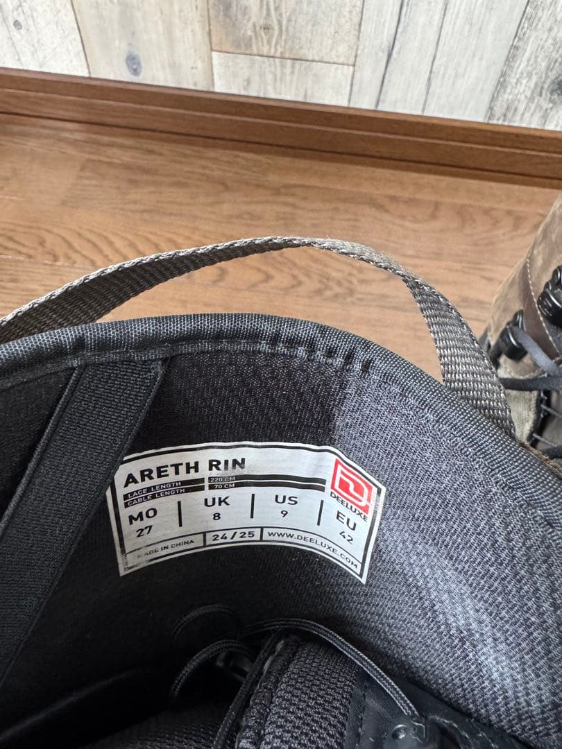 Deeluxe Areth RIN ディーラックススノーボードブーツ 27