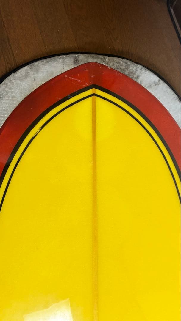 Dewey Weber パフォーマー9.0 純正フィン、ケース付き