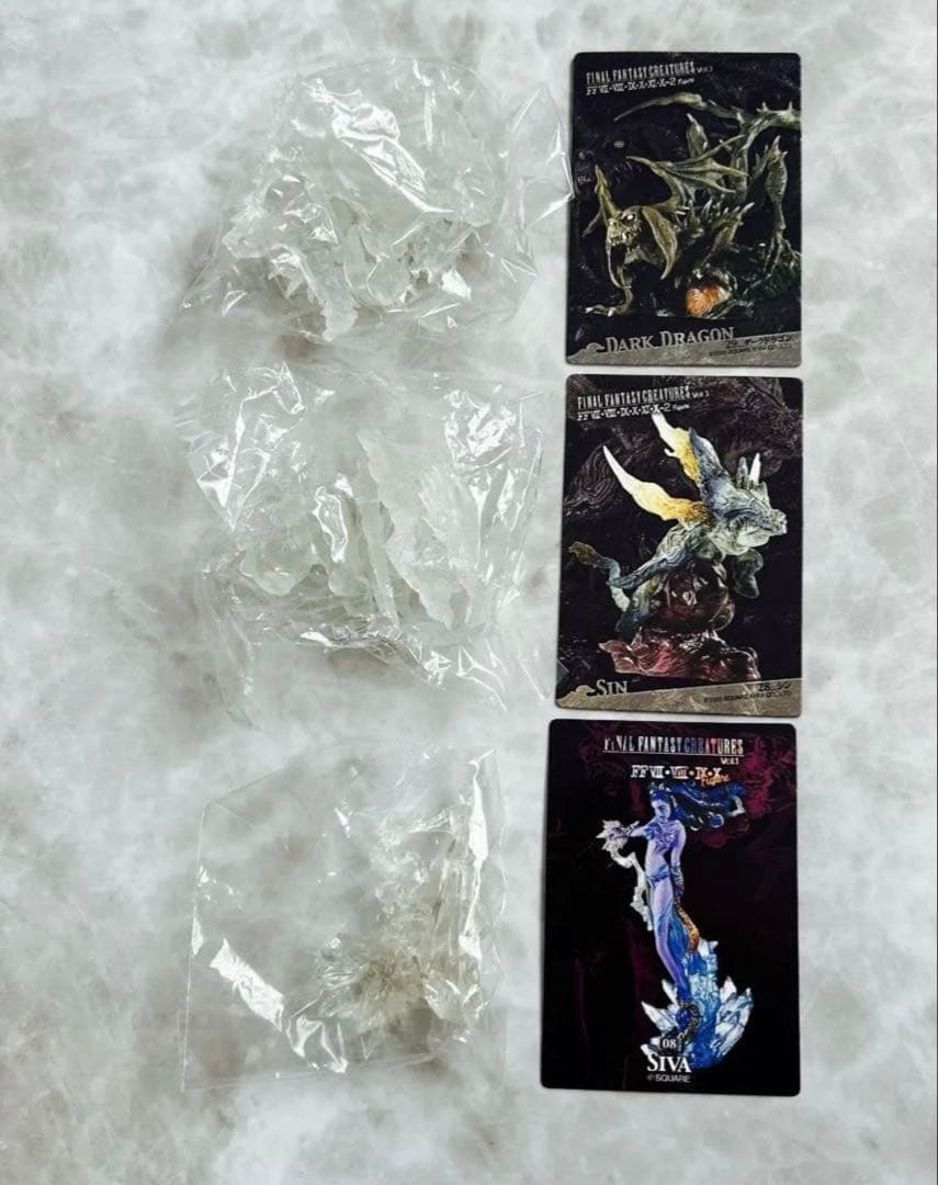 内袋未開封ファイナルファンタジークリーチャーズクリスタルバージョン 11体10種