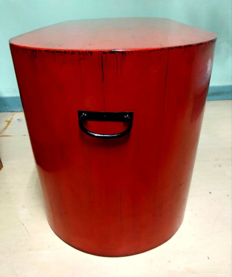 曲線が美しい楕円形のローキャビネット　和にも洋にも　神奈川県座間市での引き渡し可