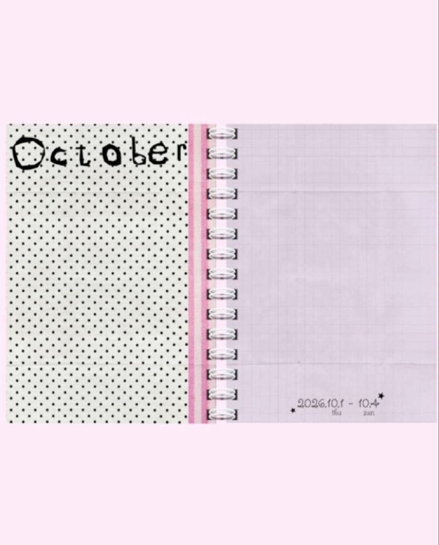 Atelier DorF スケジュール帳　2026 巾着セット