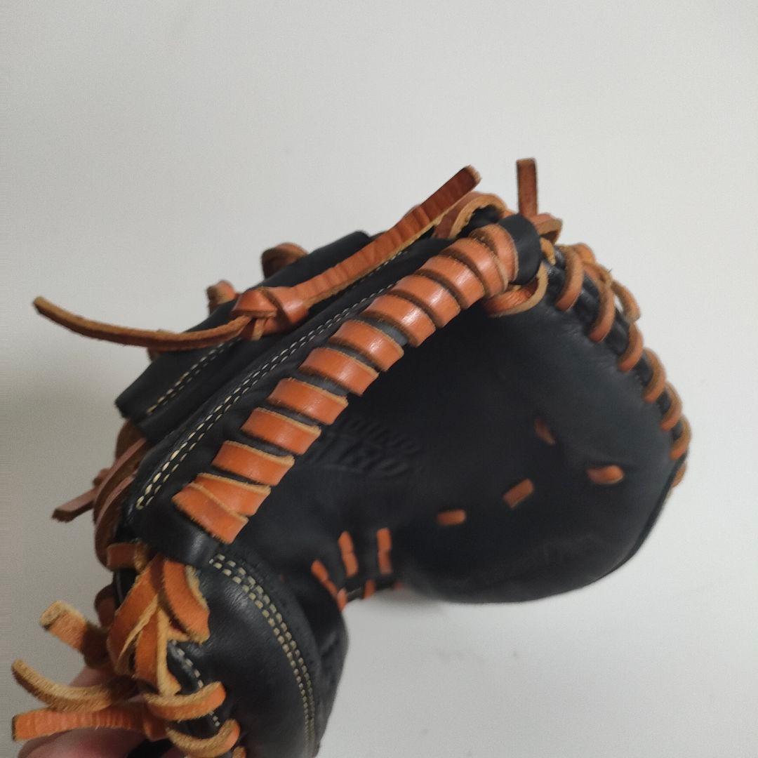 ZETT 軟式 少年用 キャッチャーミット グラウンドヒーロー ブラック×タン