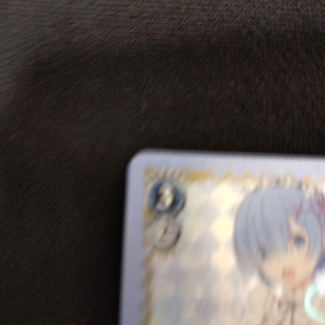 ヴァイスシュヴァルツ　青色髪のメイド　レム　sp　サイン入り