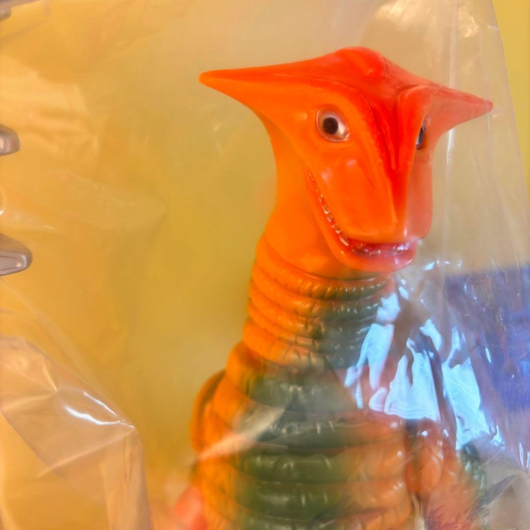 ブルマァク　サドラー　オレンジ　ソフビ　帰ってきたウルトラマン