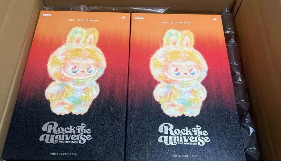 ぬいぐるみ LABUBU ROCK THE UNIVERSE Vinyl PlushDoll