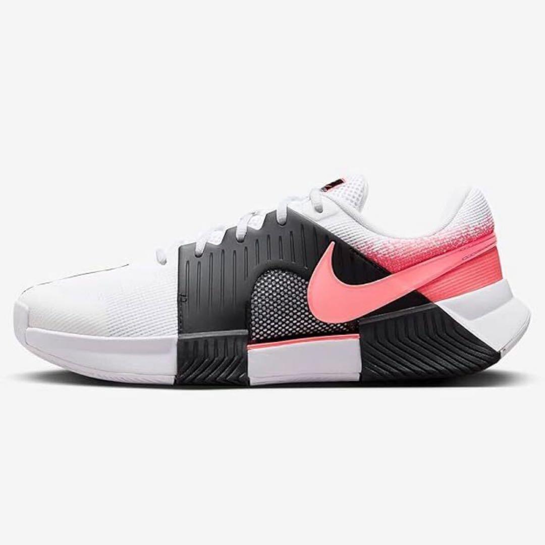 ナイキ 25.5cm ズーム GP チャレンジ 1HC テニス シューズ 靴 白