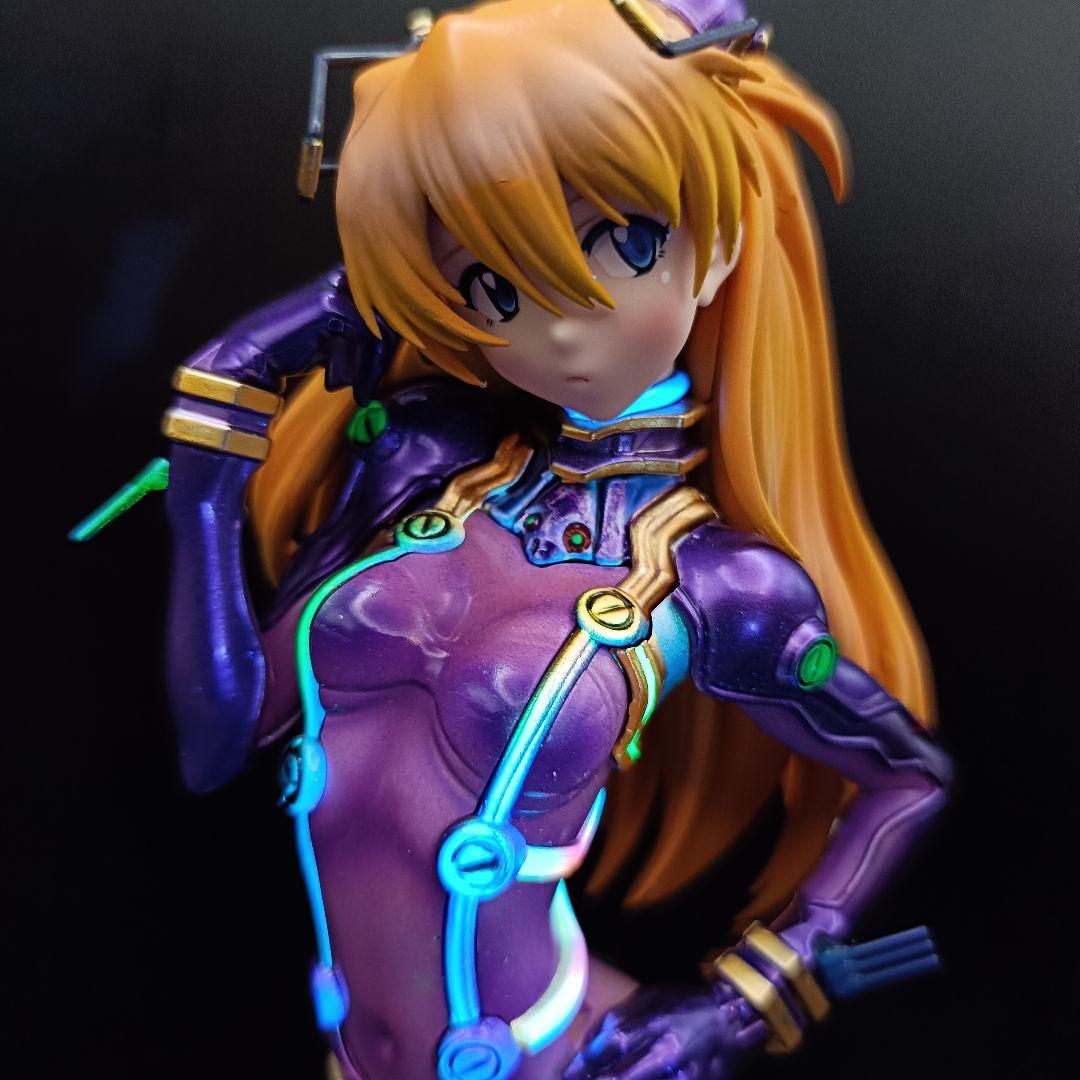 エヴァンゲリオン　式波・アスカ・ラングレー　PLAMAX 13号機【全塗装完成品