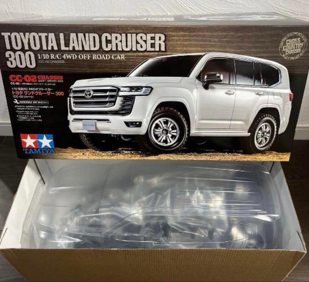 タミヤ　1/10RC トヨタ ランドクルーザー 300 (CC-02シャーシ)