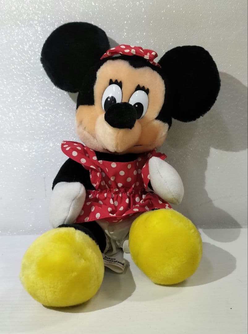 東京ディズニーランド ミッキー・ミニー　マスコット ぬいぐるみ 3点