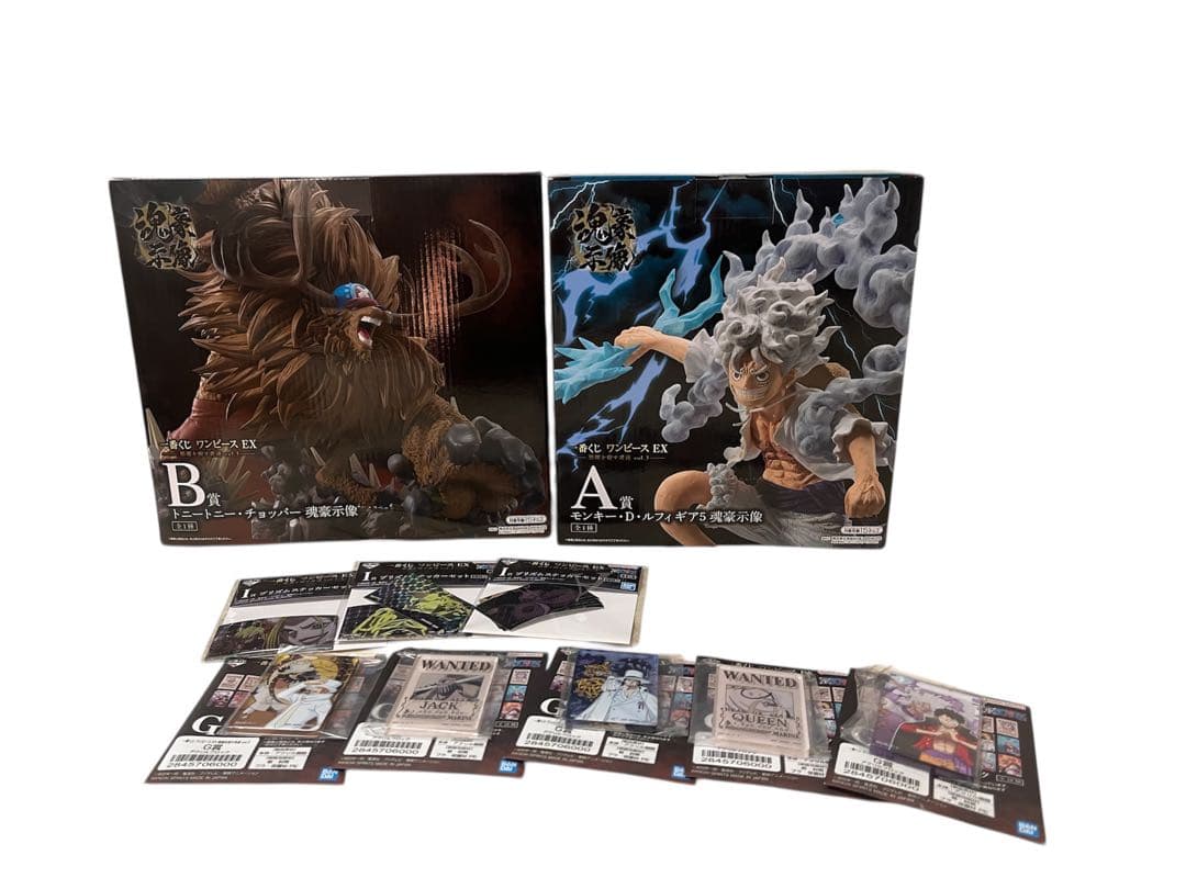 ワンピース EX 魂豪示像　A賞、B賞