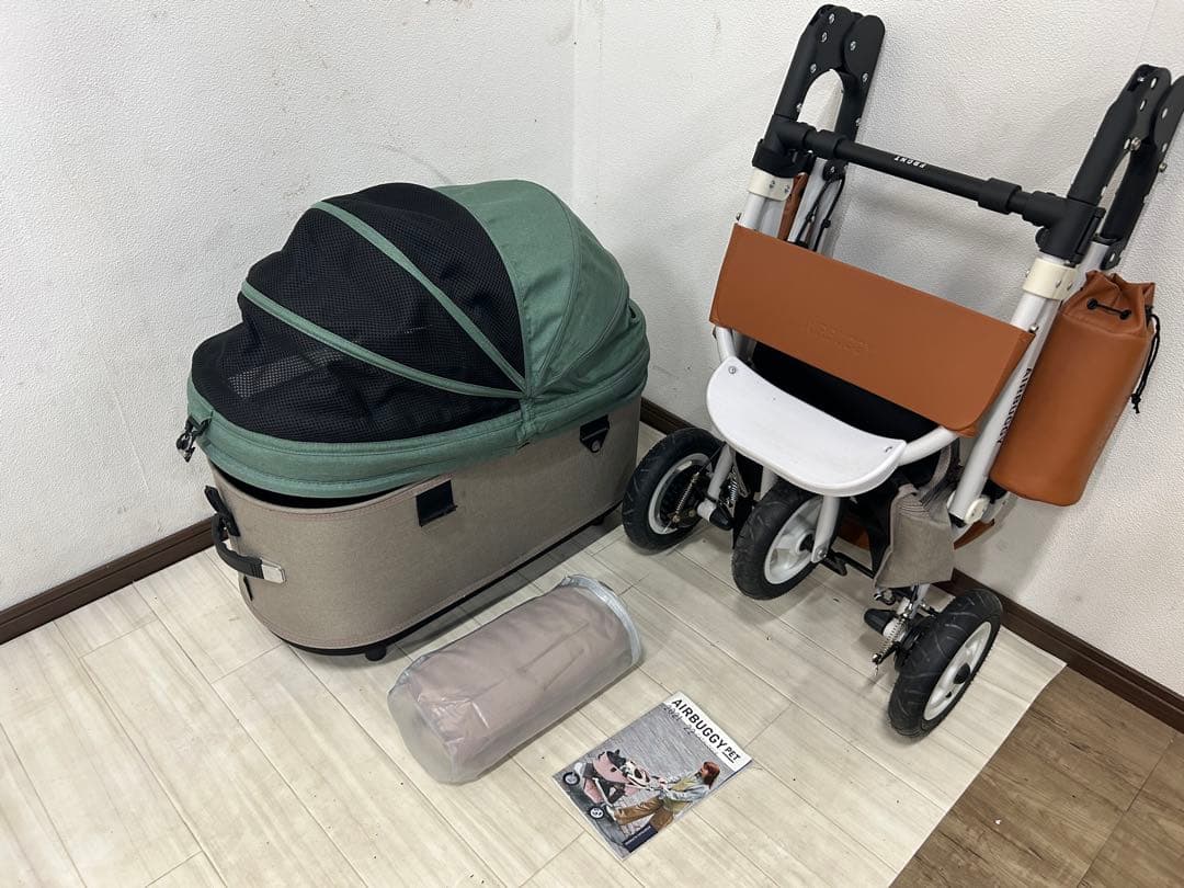 専用　AIRBUGGY DOME3 Lペットカート ブラウンClover