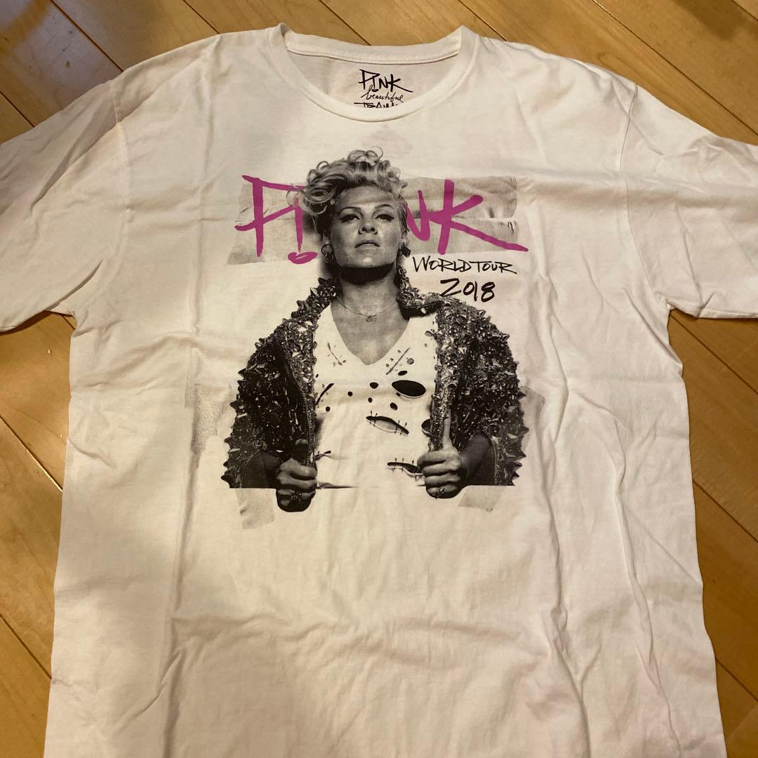 P!nk Beautiful Trauma 2018 ツアーTシャツ XL 白