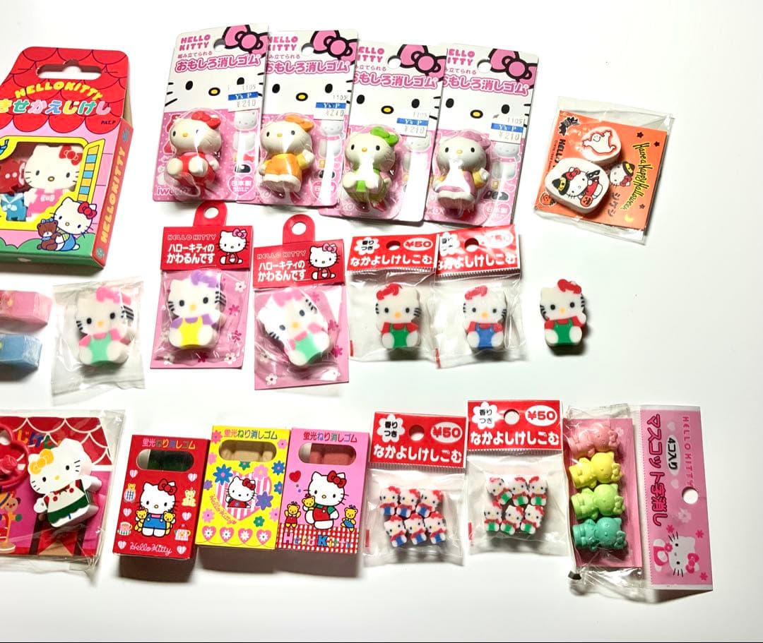 ハローキティ 消しゴム 22個セット