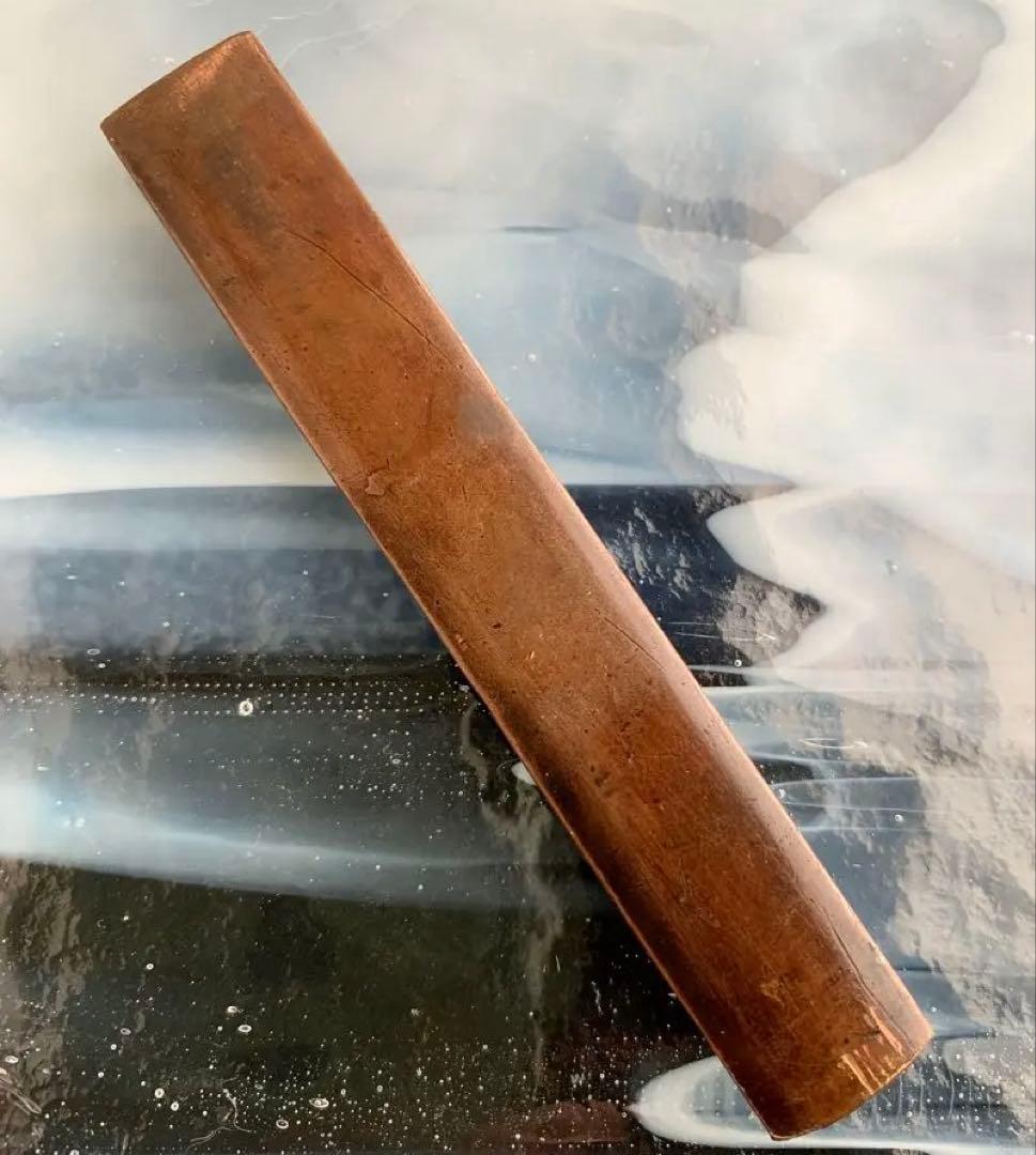 小柄小刀　傘に簑・雨模様図小柄袋　刀装具