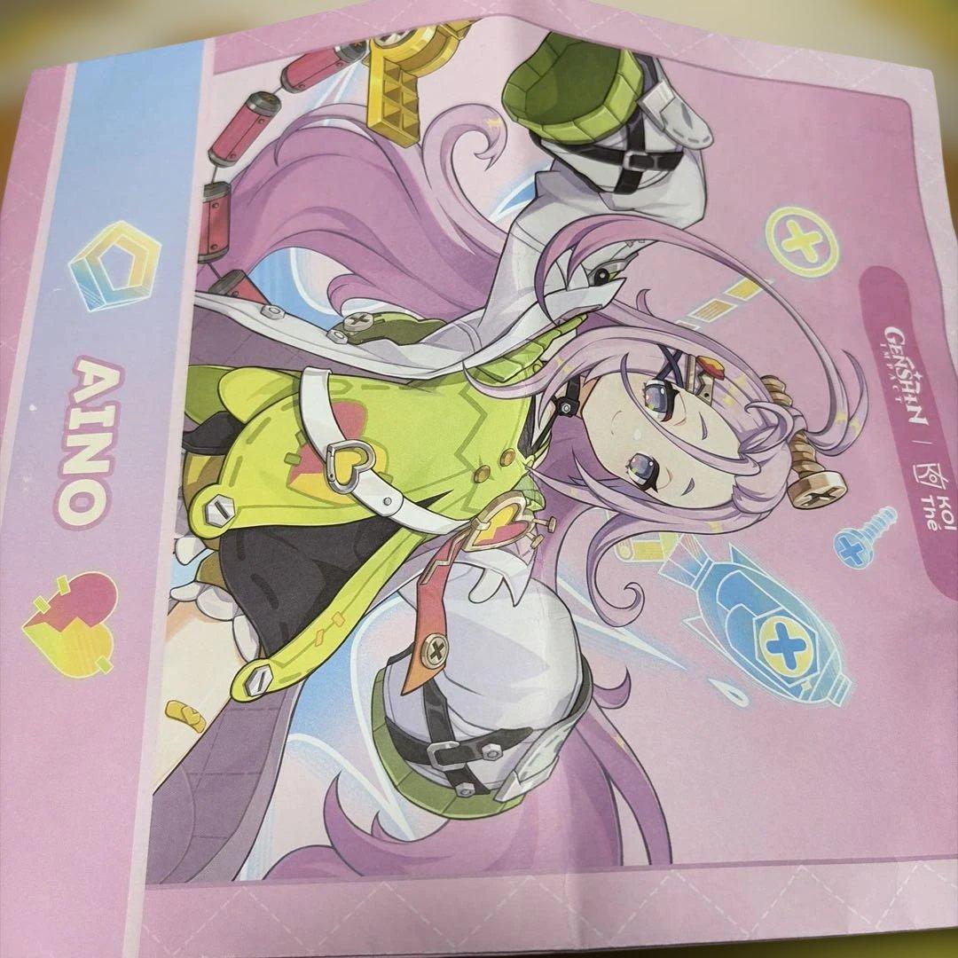 【海外限定】原神 イネファ アイノ アクキー コースター KOITHE コード付