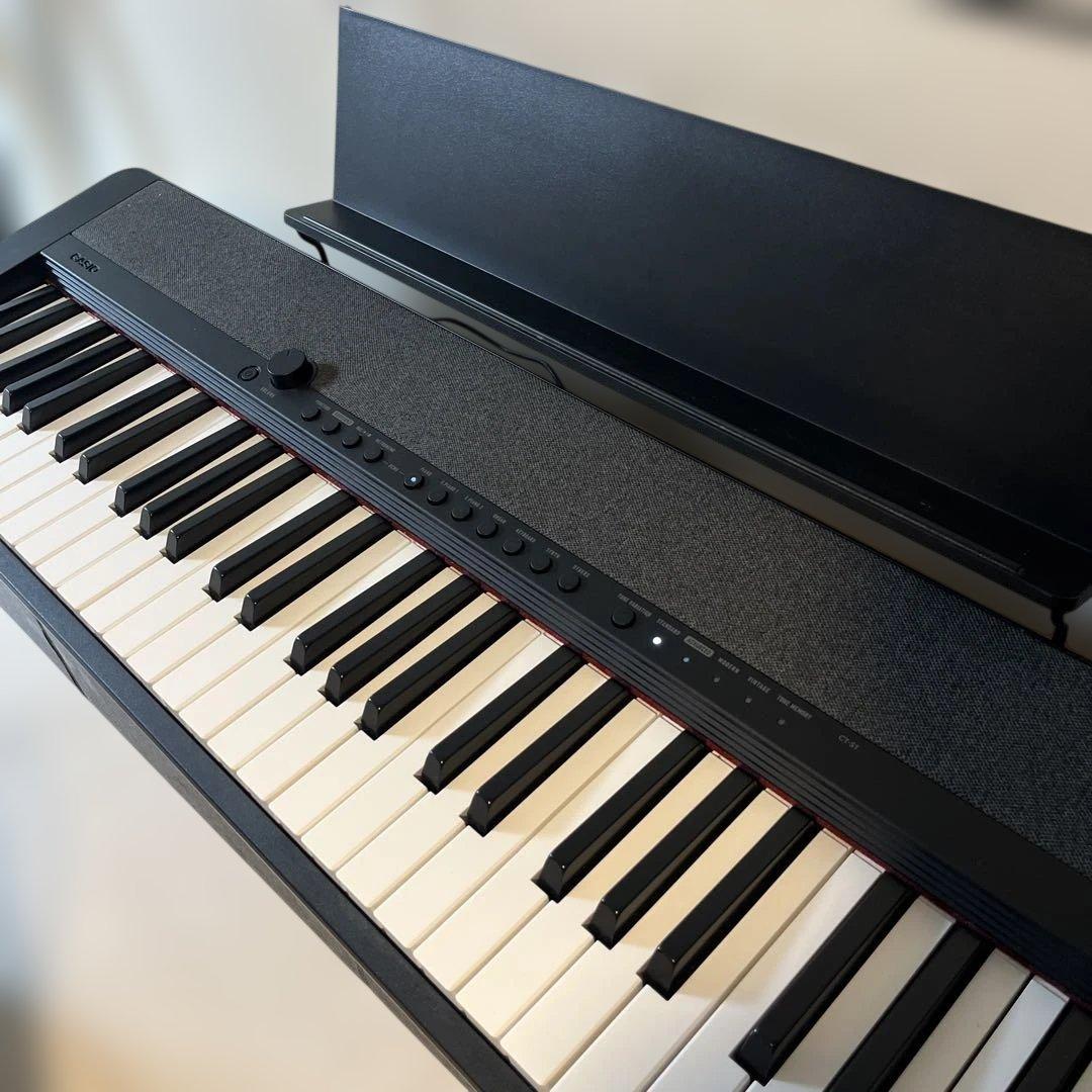 【最終値下げ 美品！】カシオ電子キーボード カシオトーン CT-S1 BK