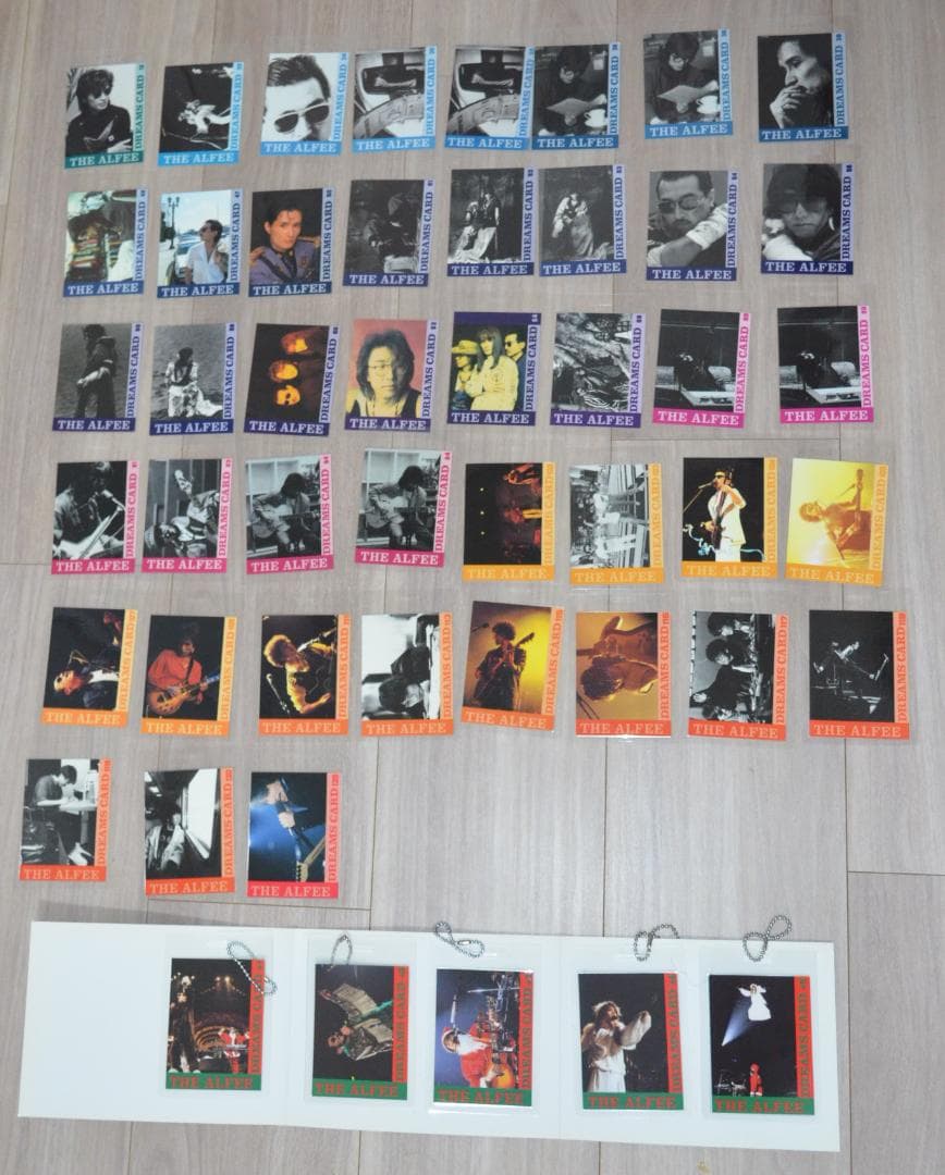 THE ALFEE トレカ DREAMS CARD 48枚セット