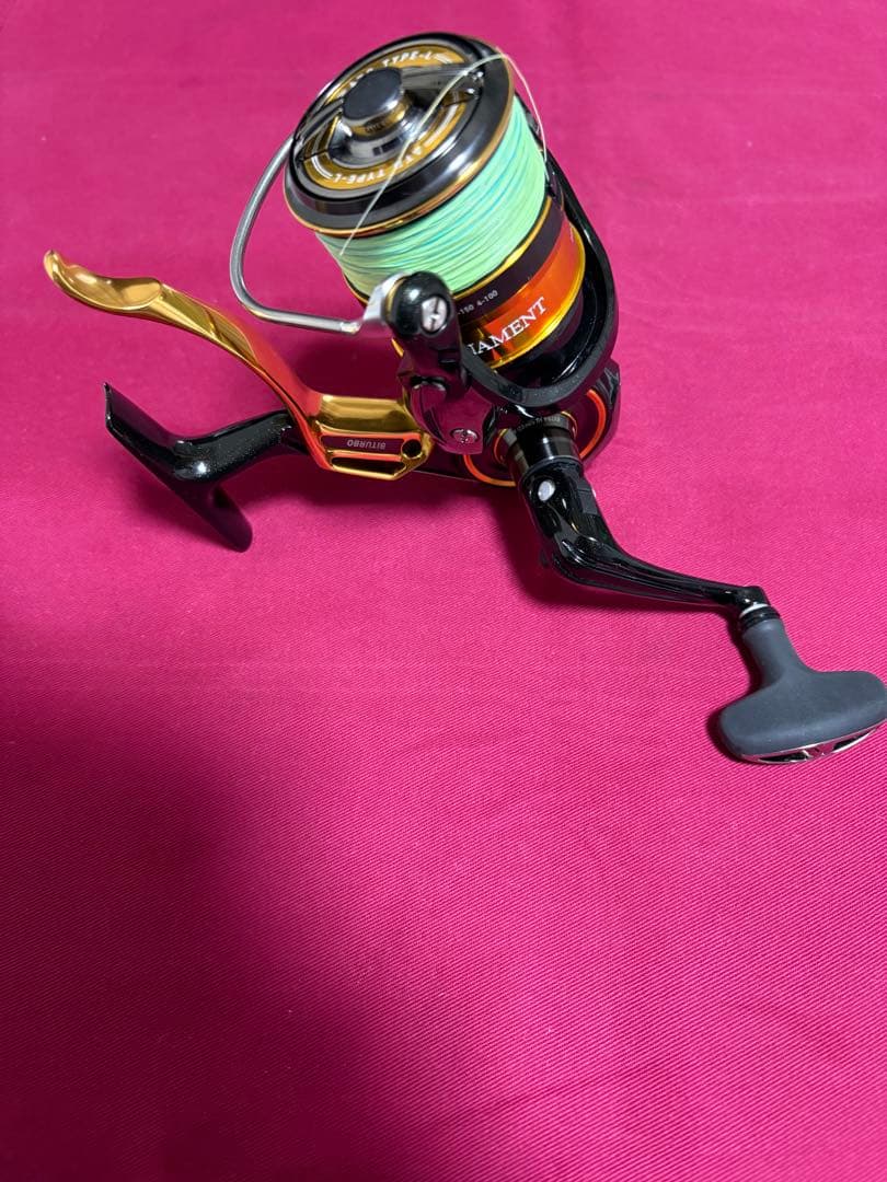 ダイワ トーナメント ISO 2500XH-LBD レバーブレーキ