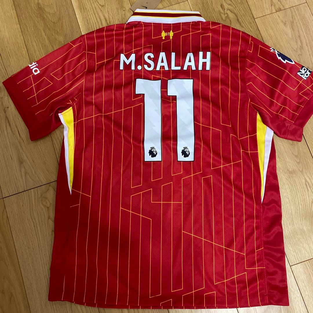 サラー　リバプール　XL M. SALAH 11 LFC ジャージ レッド