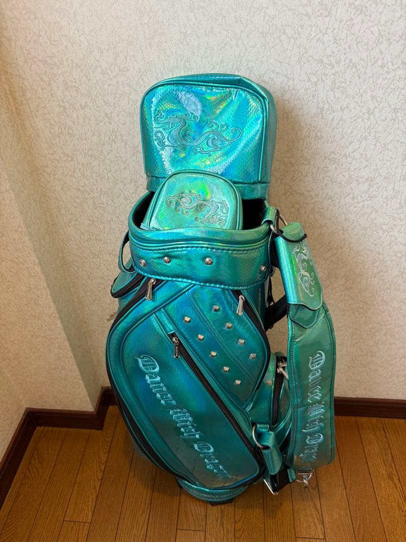 Dance With Dragon ゴルフバッグ ティール