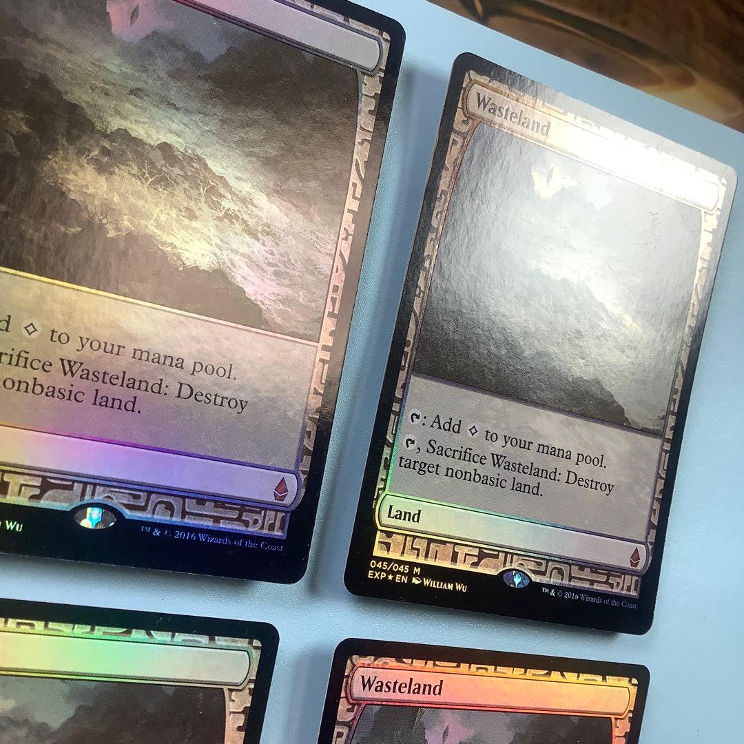 不毛の大地/Wasteland EXP英語foil4枚セット