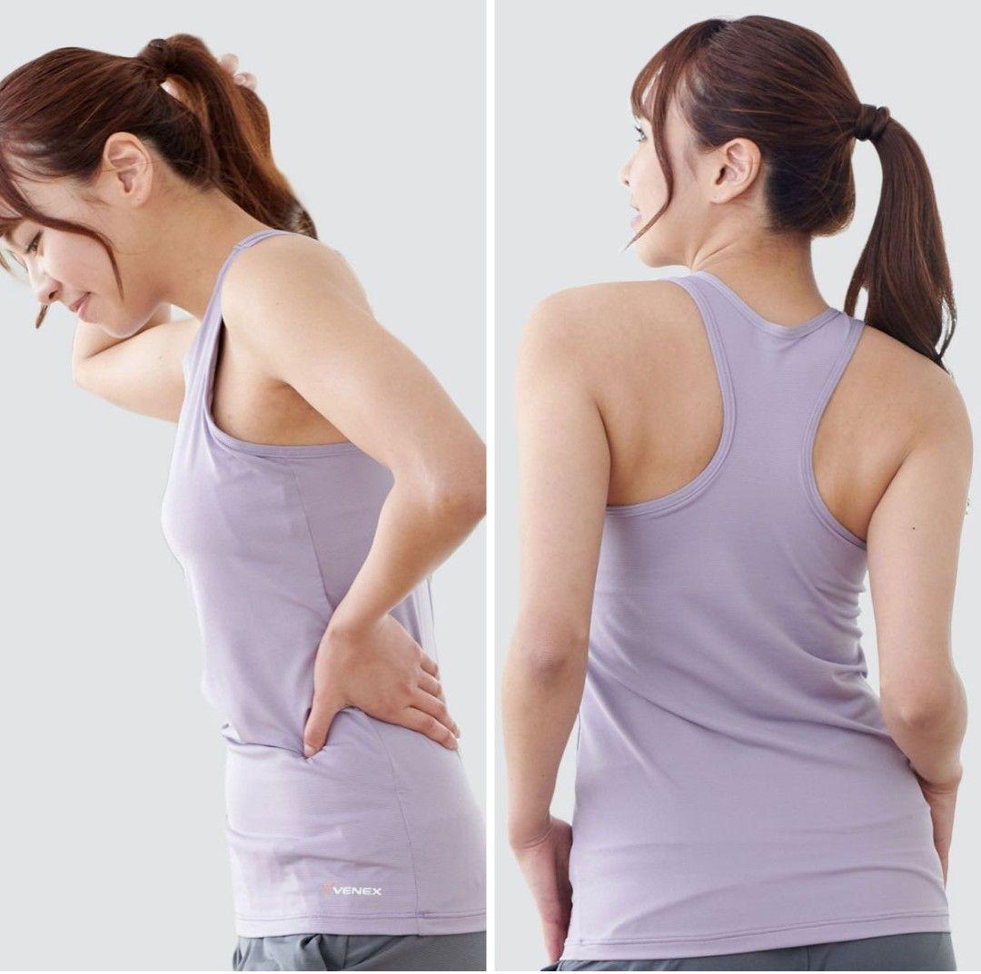 VENEX ヨガウェア カップ付きタンクトップ