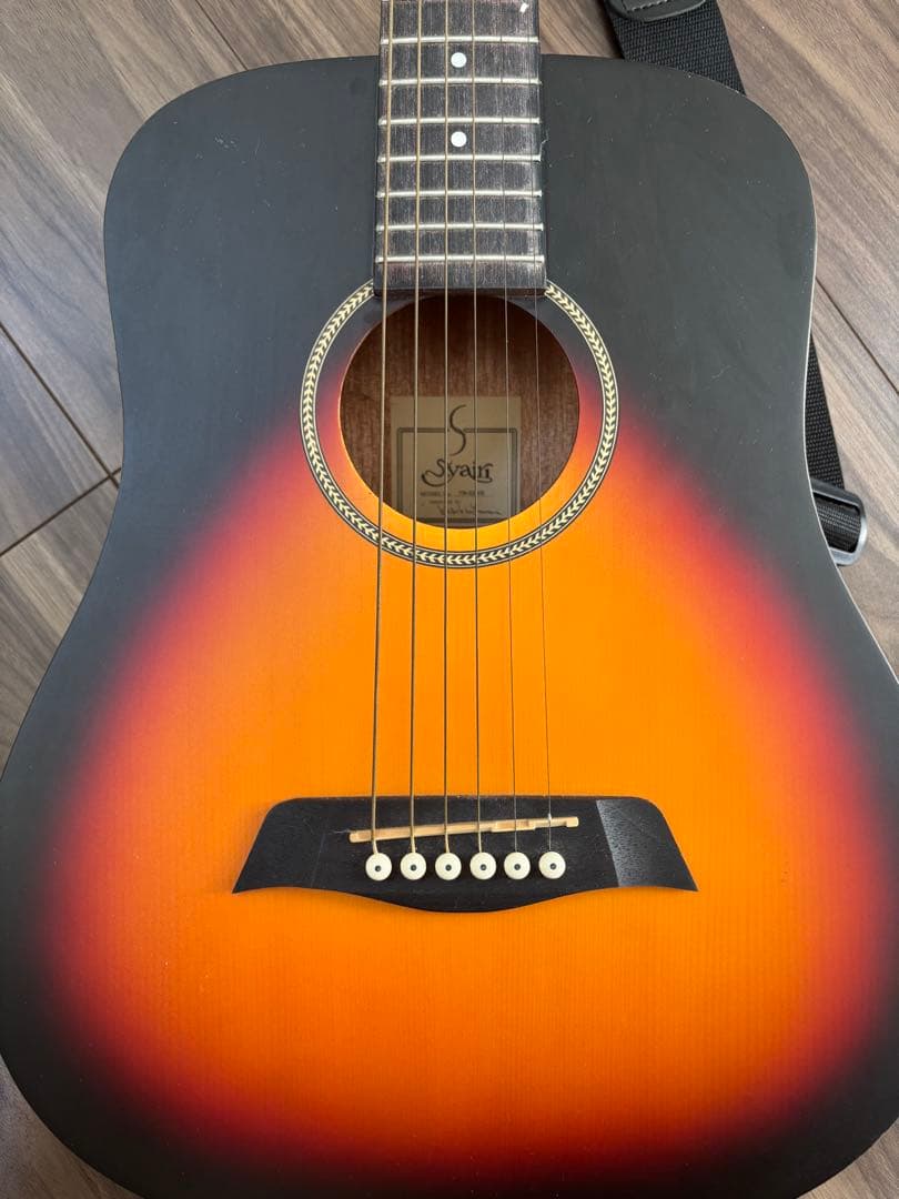 S.Yairi ミニアコースティックギターYM-02/VSスタンドケースセット