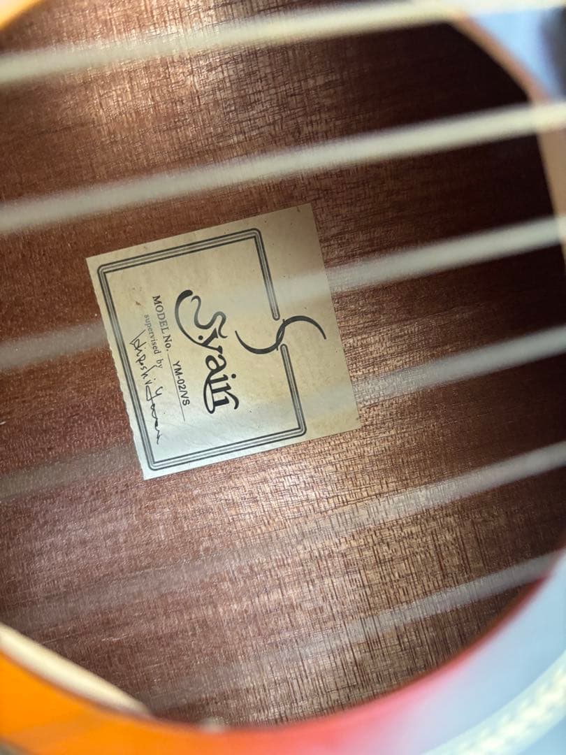 S.Yairi ミニアコースティックギターYM-02/VSスタンドケースセット