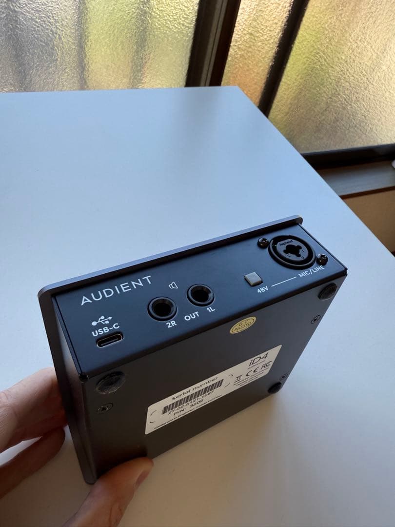 Audient iD4 MKII USB-C オーディオインターフェイス