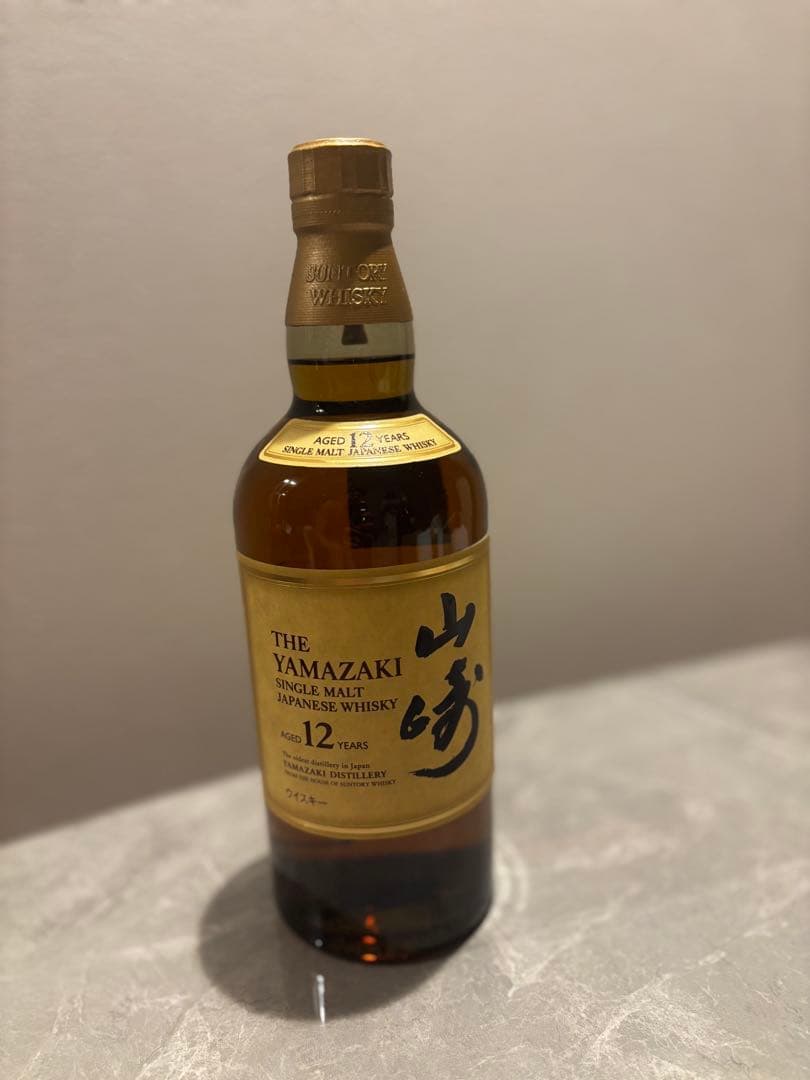 山崎 12年 シングルモルトウイスキー 2本セット