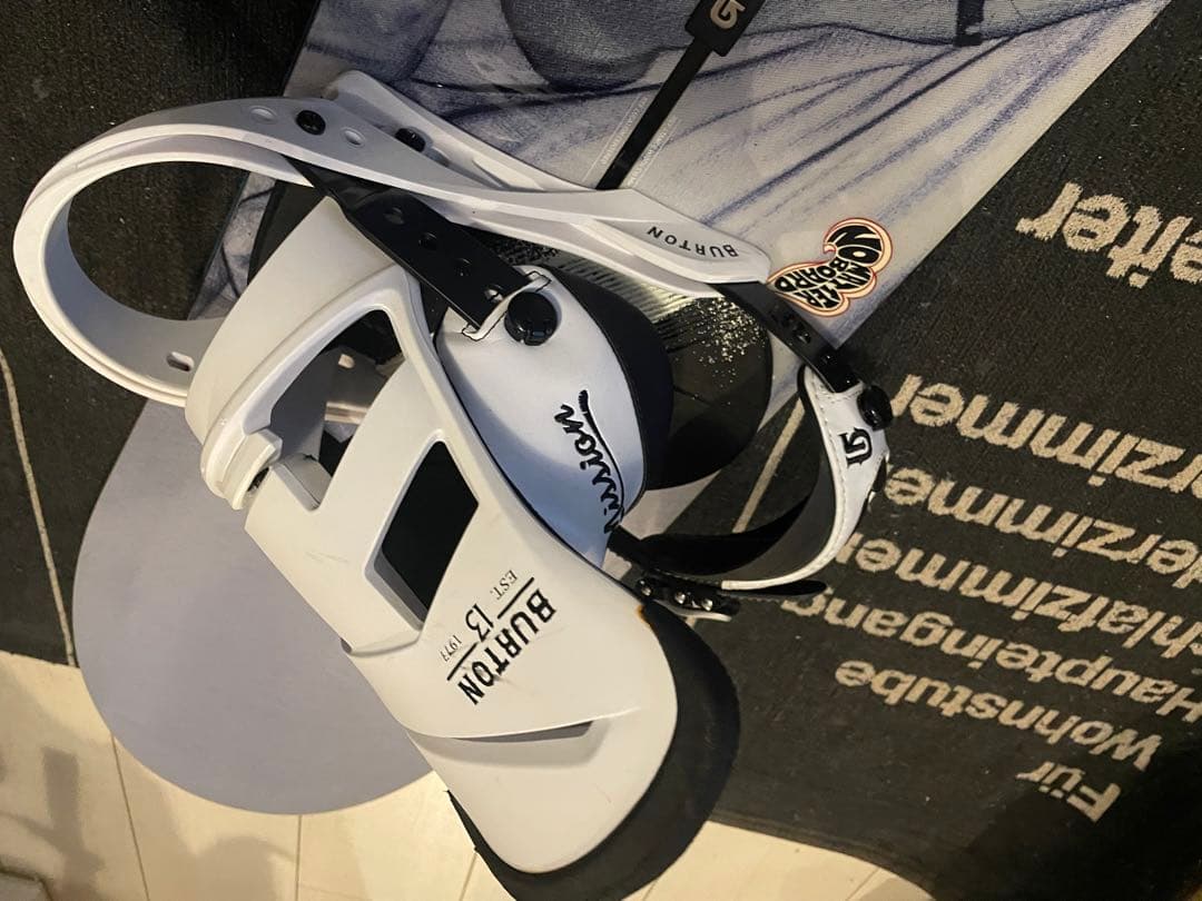 Burton custom 151cm バートンカスタム　ビンディングセット。