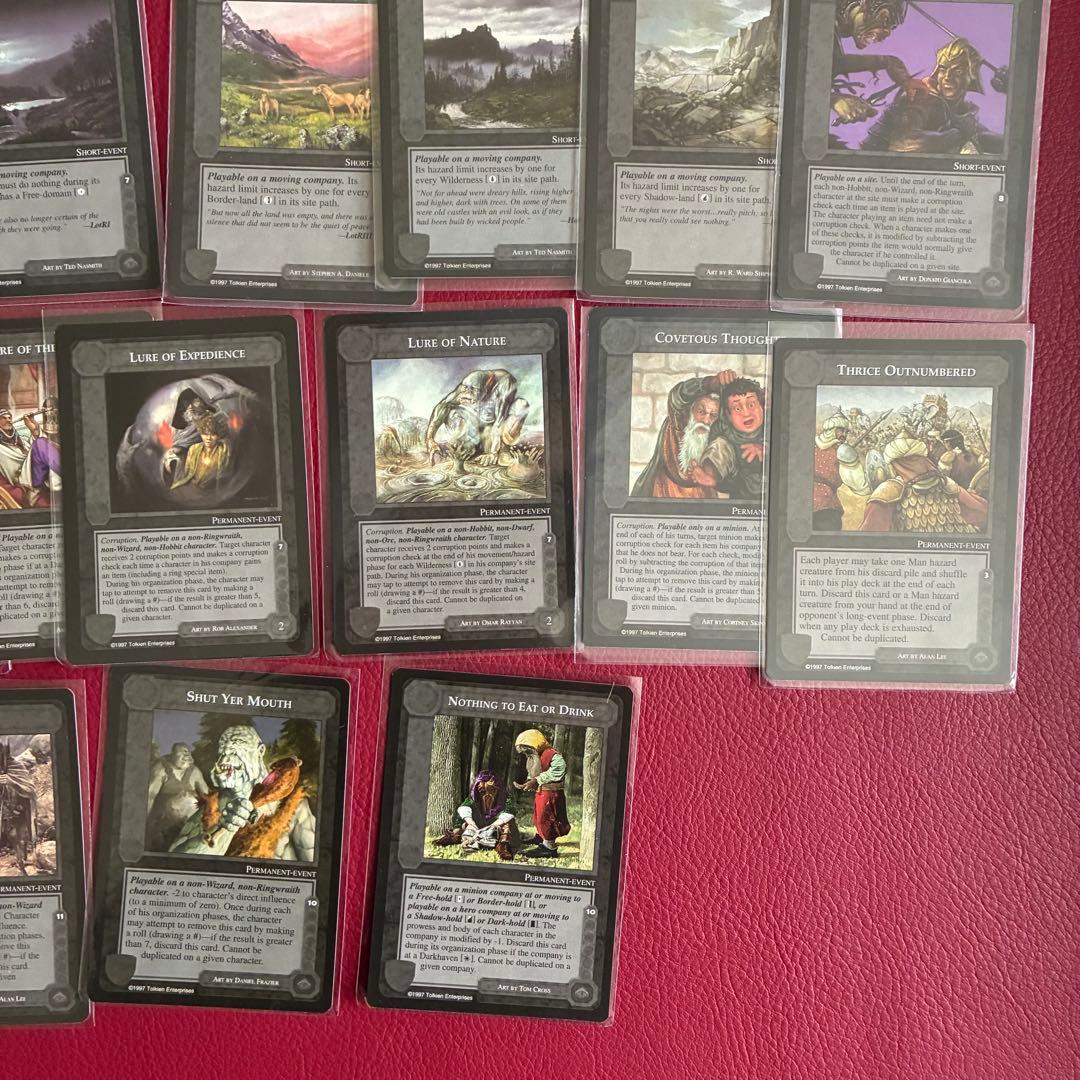 ミドルアース　カード　The Lidless Eye ccg 指輪物語