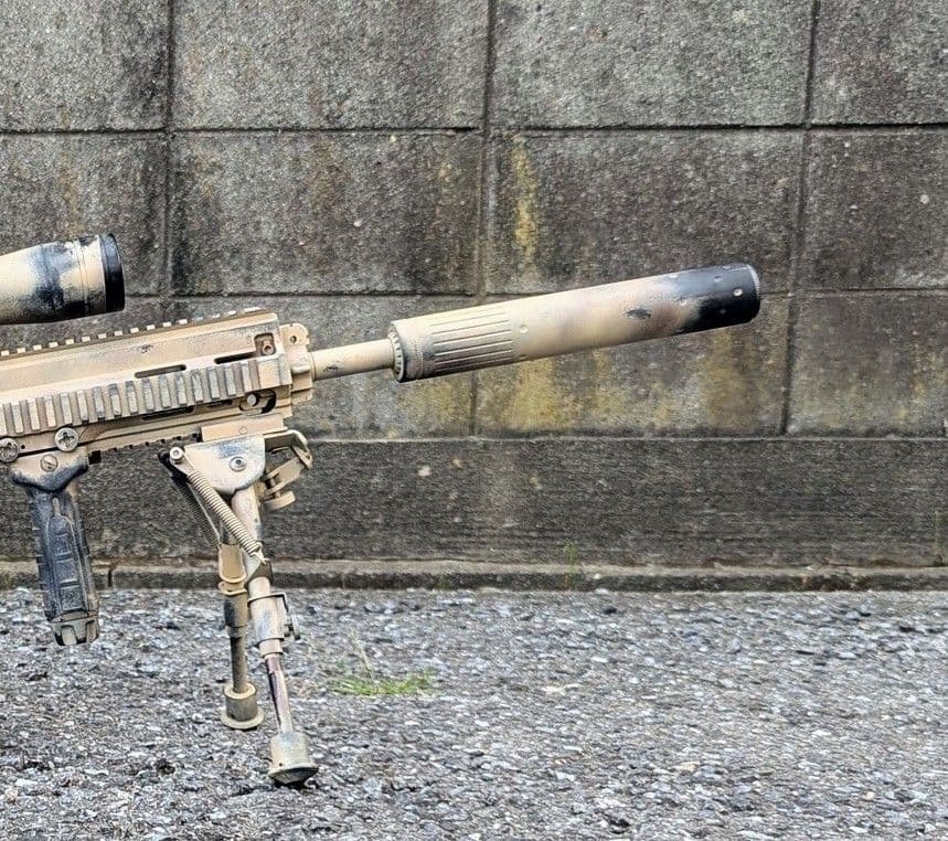 次世代電動ガン HK417 ショートハンドガード アーリーバリアント 実戦塗装