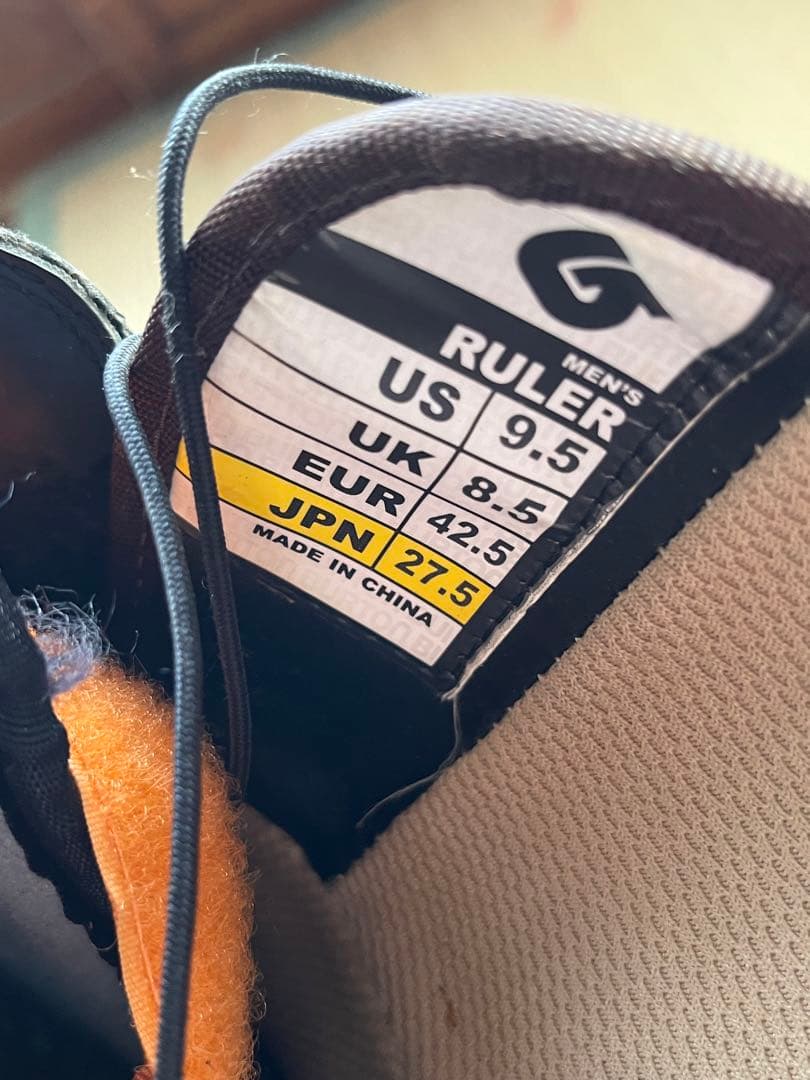 r_k_r 】BURTON RULER 27.5cスノーボードブーツ