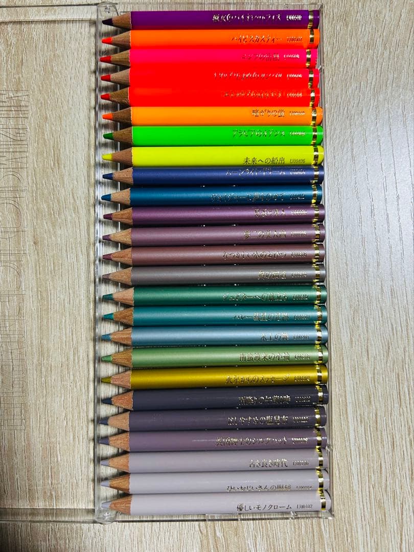 フェリシモ　ミニ色鉛筆　525本