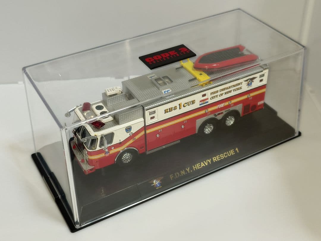 CODE3 Fire Department NY 1/64 ミニカー
