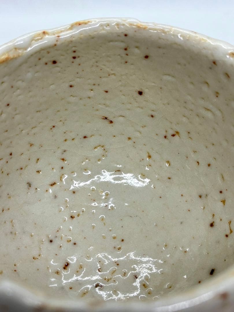 #志野焼 茶碗 芳月窯 加藤芳比古作　P-21