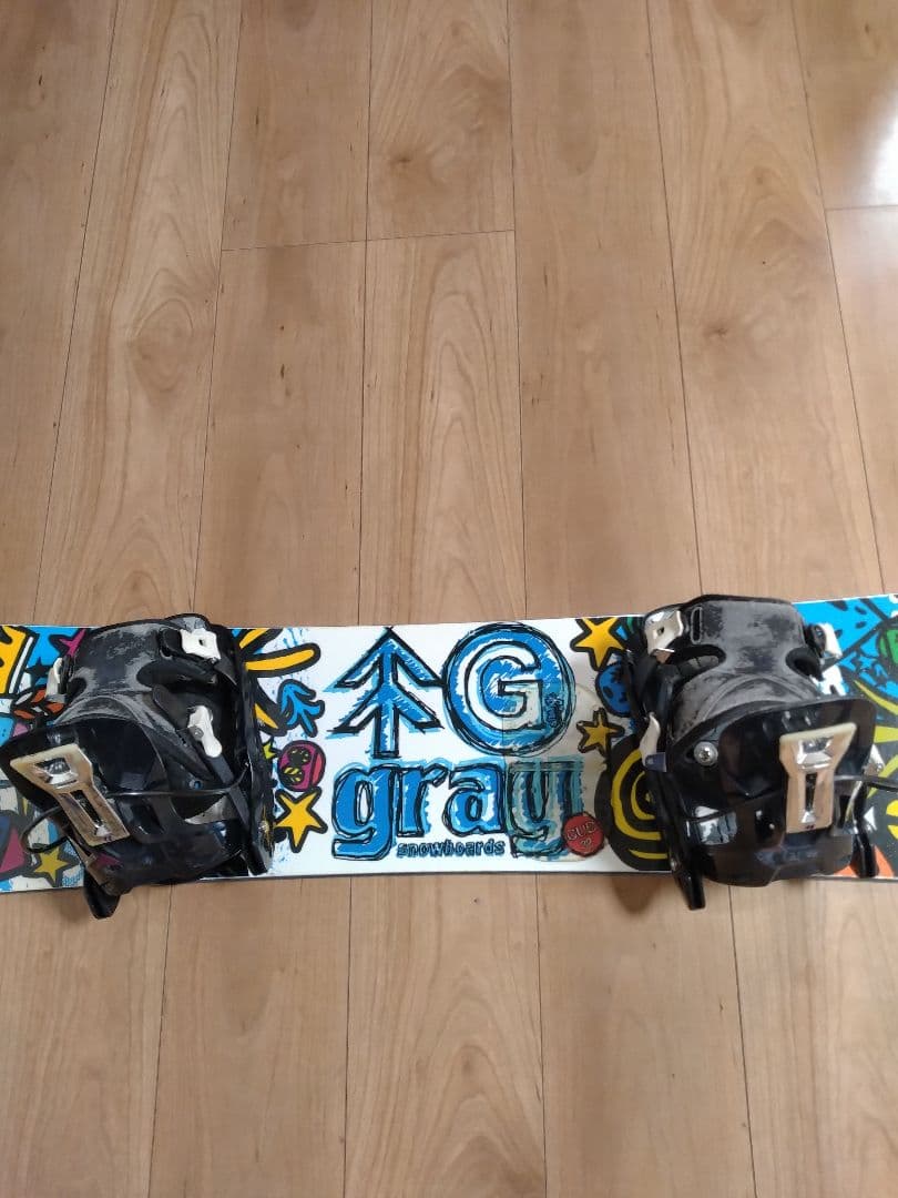スノーボード 板 132 ビンディングセット gray FLOW