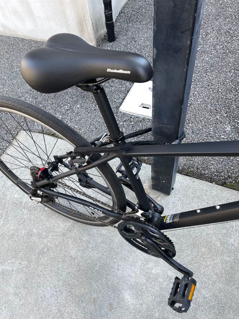 Khodaa Bloom クロスバイク400mmマットブラック