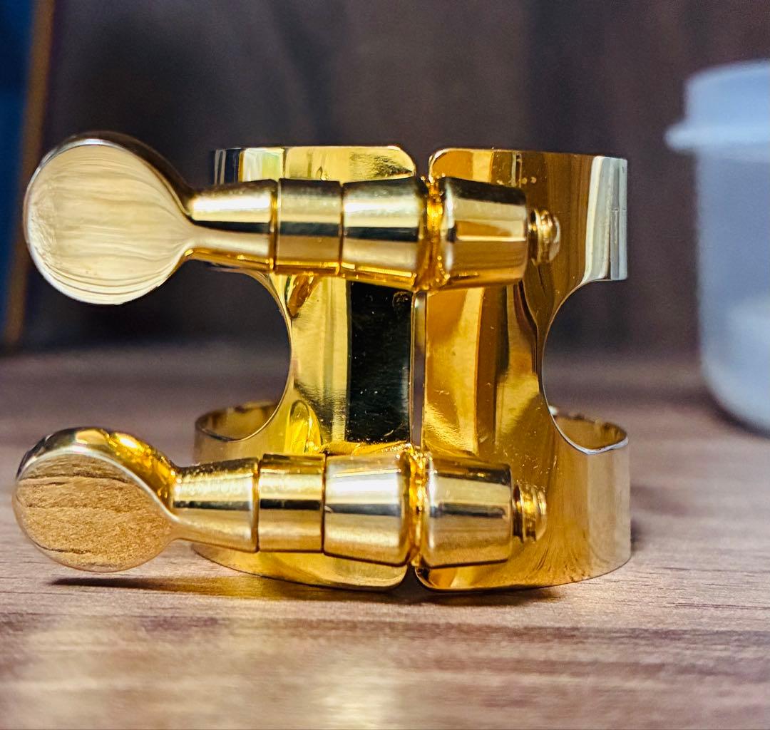 ハリソン　テナーサックスGPリガチャーフォルテ　中古美品 使ってみて欲しい