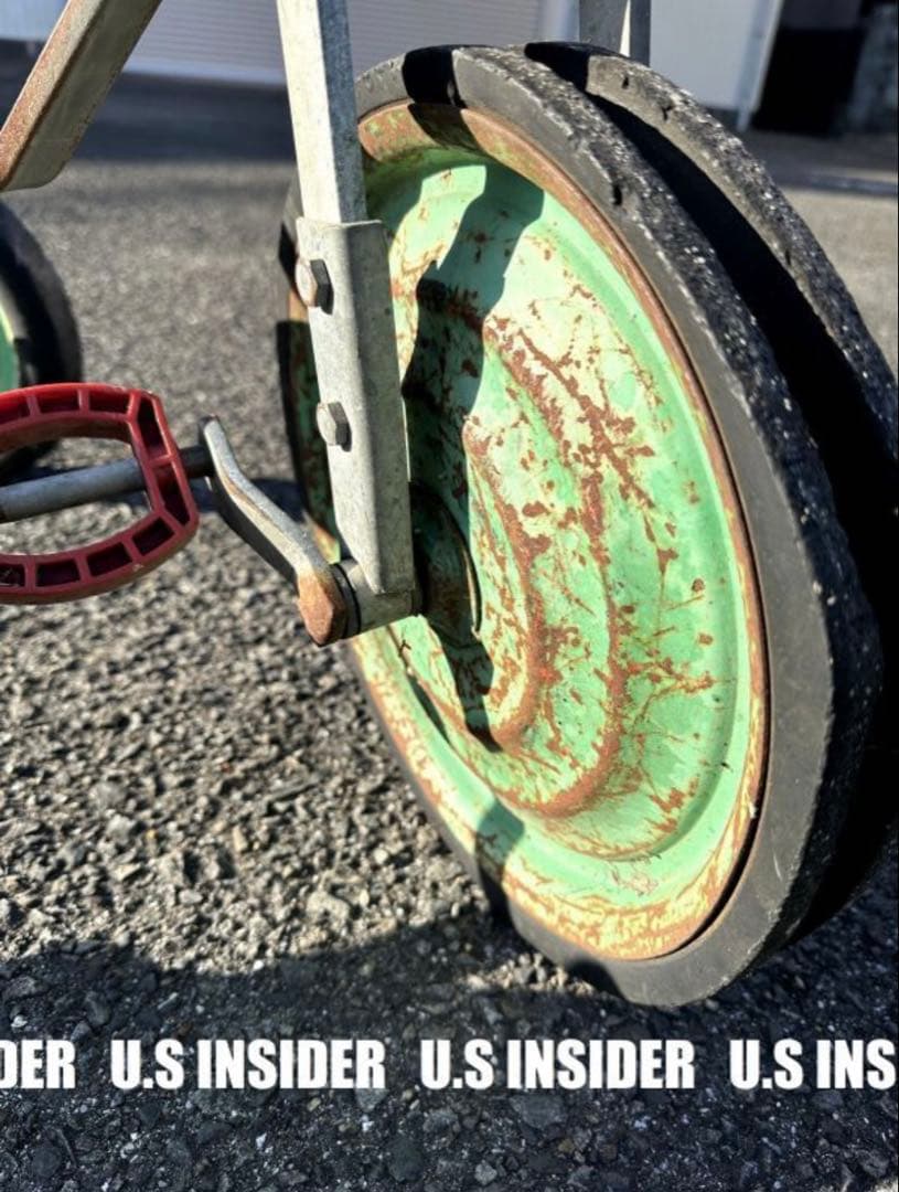 SP・セール‼︎ 鉄製三輪車■アメリカンヴィンテージ■大型73cm