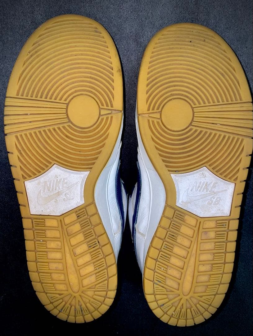 スケートボード Nike SB Dunk \"Orange Label White Navy\"