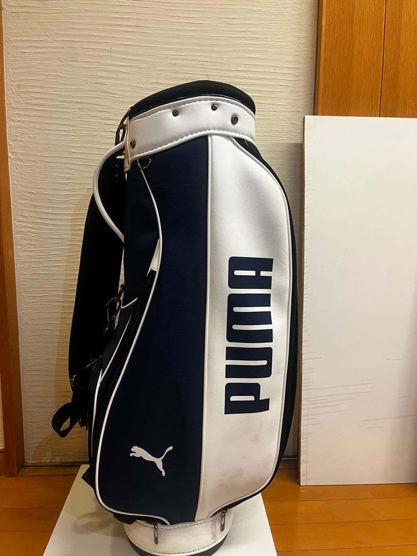 PUMA ゴルフバッグ ネイビー/ホワイト